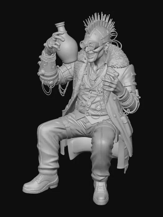 3D model for Mad Scientist's Lab