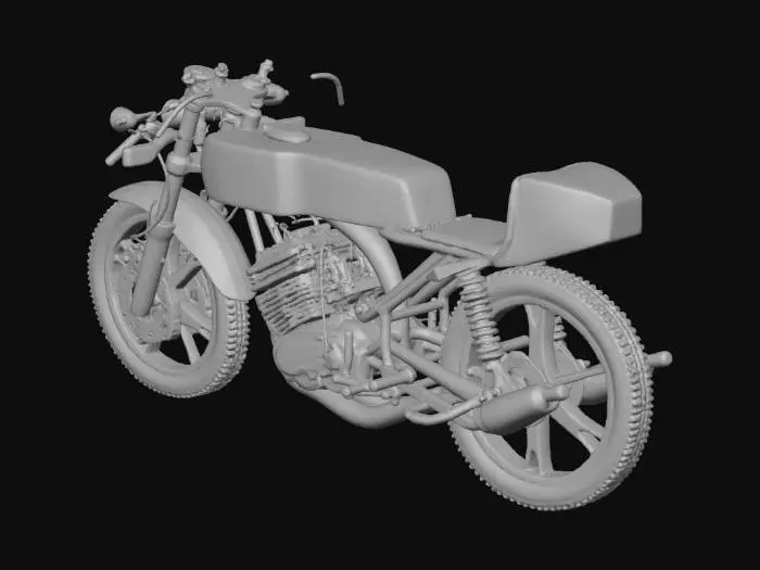3D model for Vintage Blue Racer