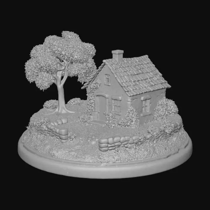 3D model for Cottage Serenity