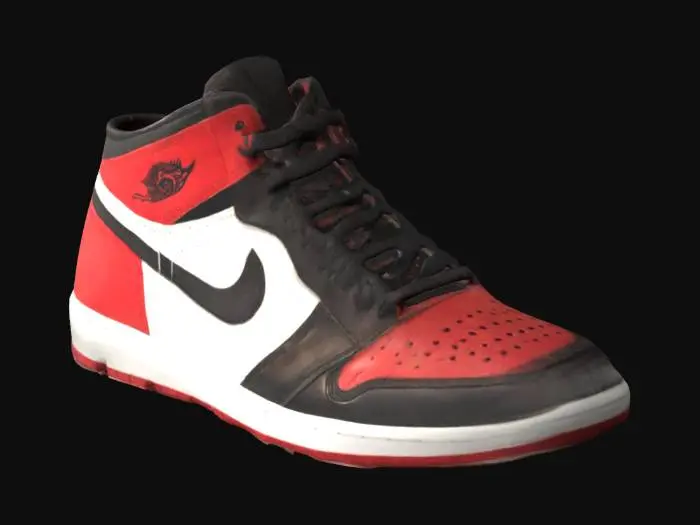 3D model for Air Jordan Sneaker