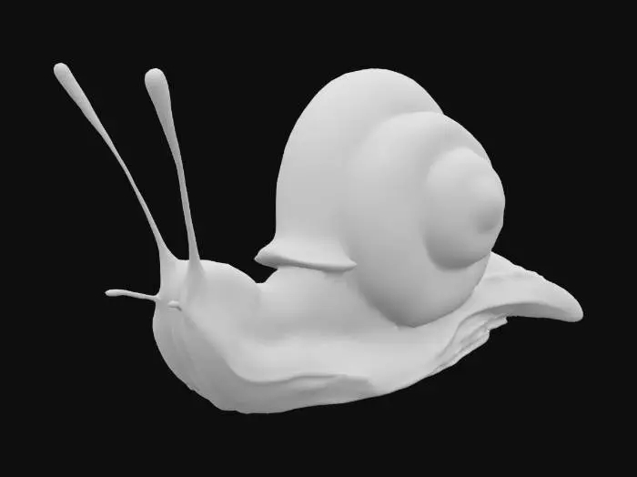 3D model for Giant Snail Sculpture