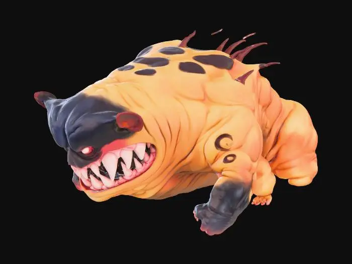 3D model for Ferocious Beast