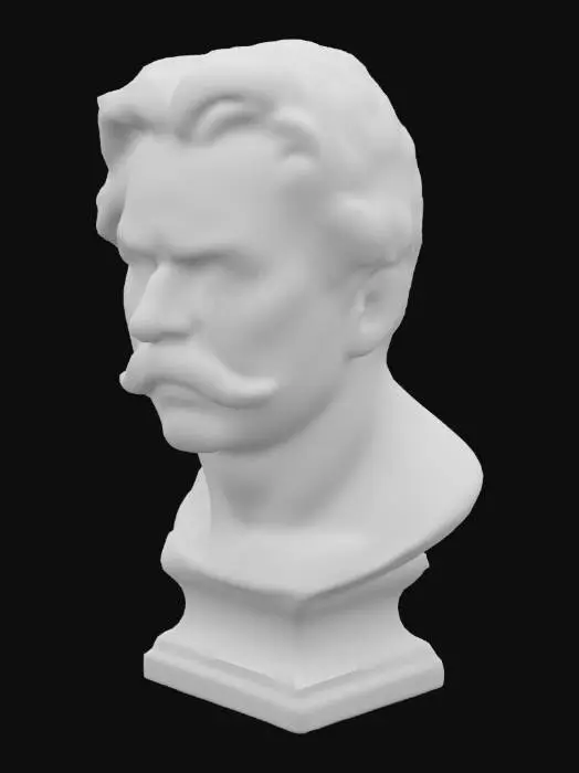 3D model for Bust of a Distinguished Gentleman