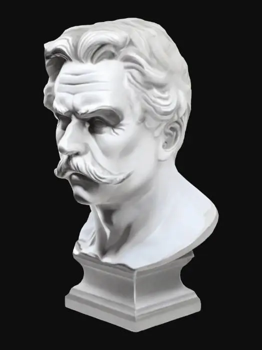 3D model for Bust of a Distinguished Gentleman