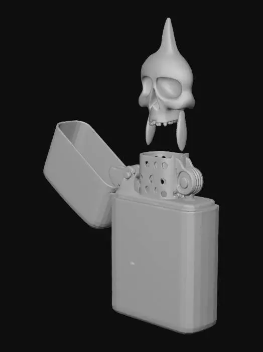 3D model for Inferno Lighter