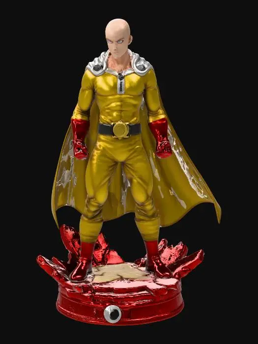 3D model for saitama