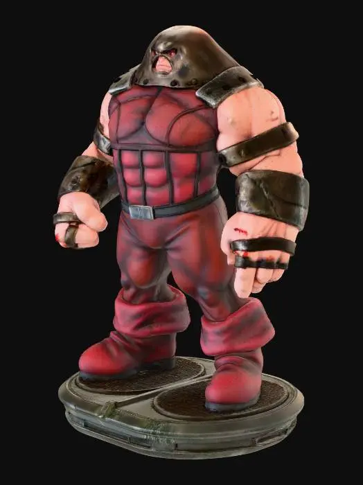 3D model for Juggernaut Figure