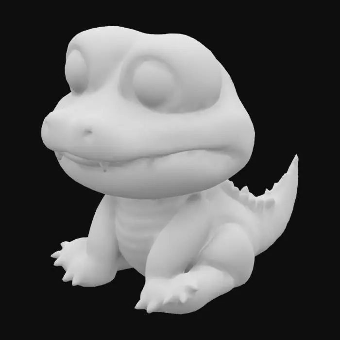 3D model for Cuddle Gator