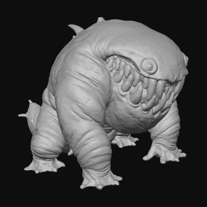 3D model for Laughing Lizard