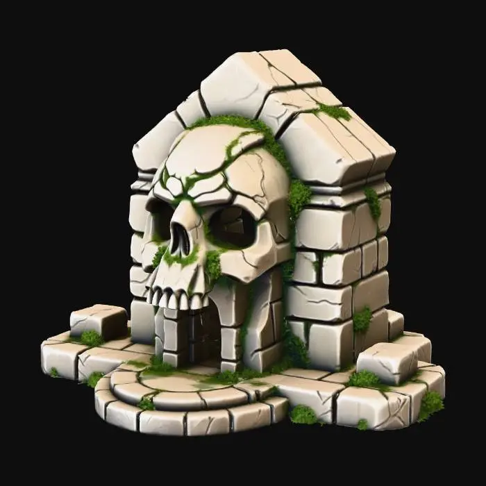 3D model for Skull Temple