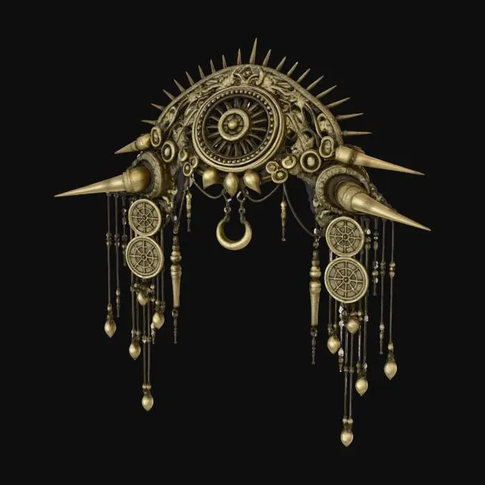 3D model for Celestial Adornment