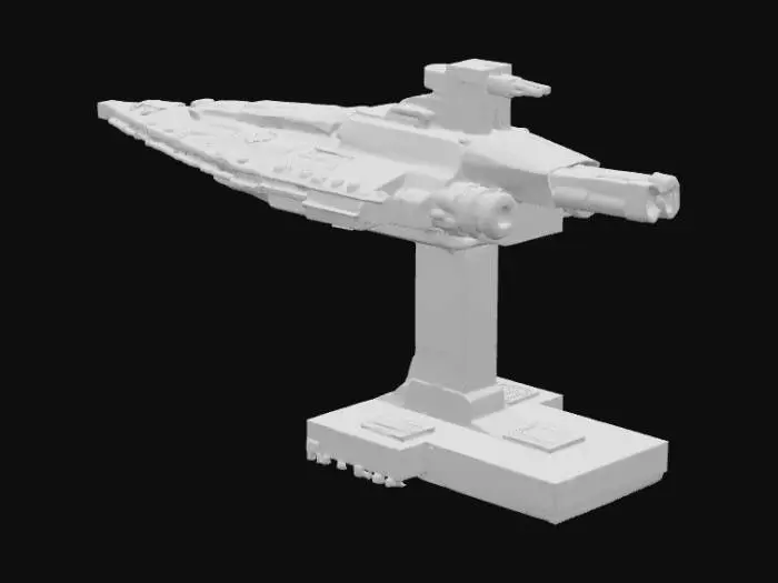 3D model for LEGO Star Wars Cruiser