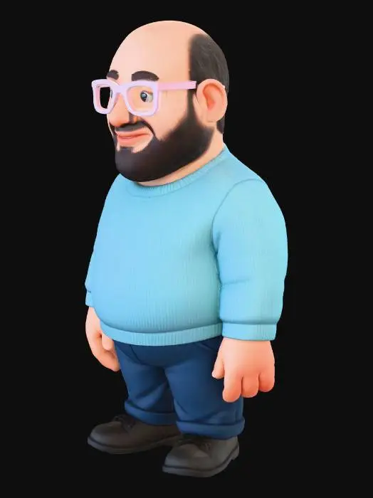 3D model for Smiling Faisal Gham