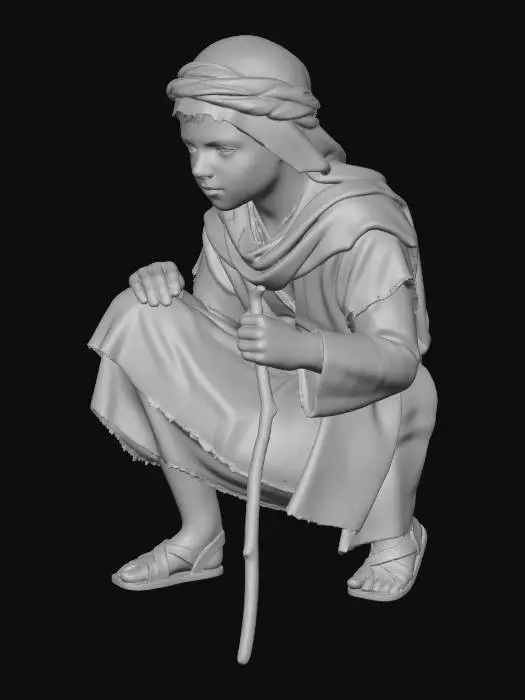 3D model for Young Shepherd