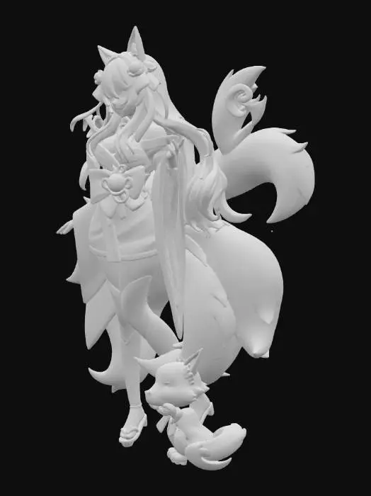 3D model for Kitsune Enchantress