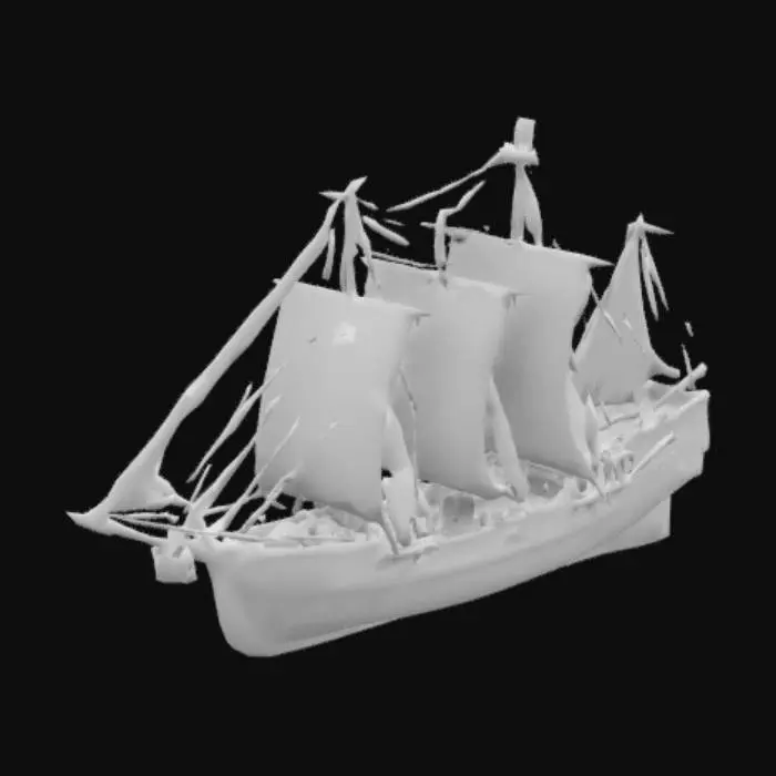 3D model for Very dark , big Fisher boat inspired by 1975 film JAWS. high quality,very detailed. 4k high quality dark textures.ready for enreal engineering 