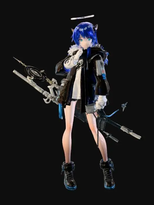 3D model for Halo Warrior.