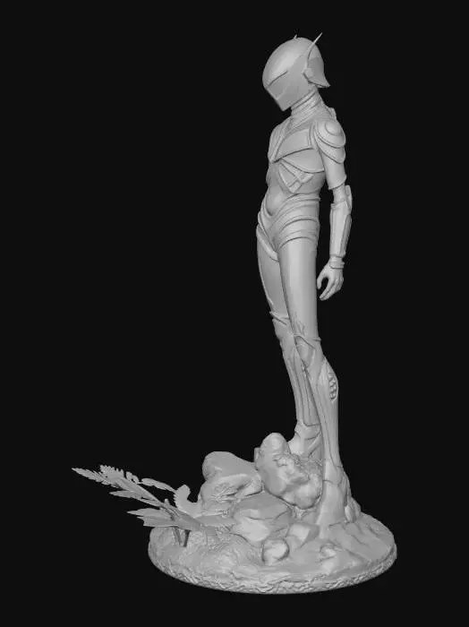 3D model for Neon Jungle Sentinel