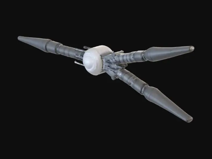3D model for Triple-Arm Propulsion Assembly