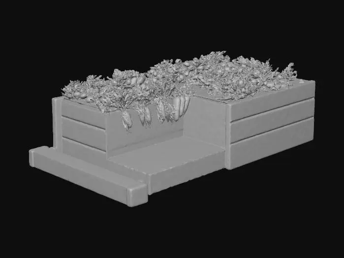 3D model for Maximizing Garden Yield