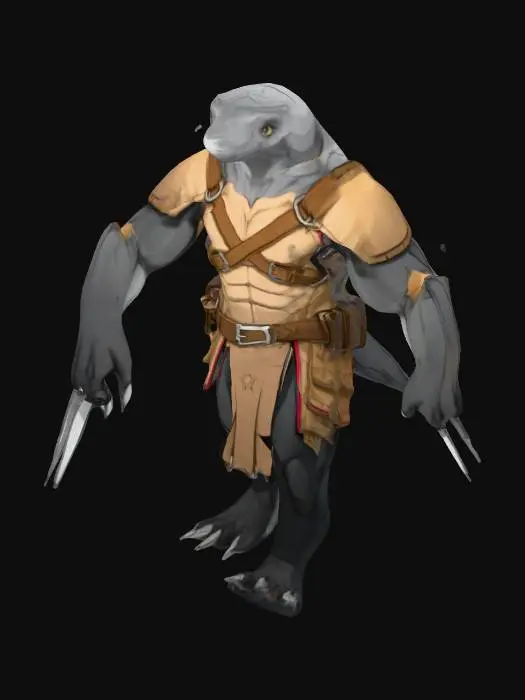 3D model for Garra feral