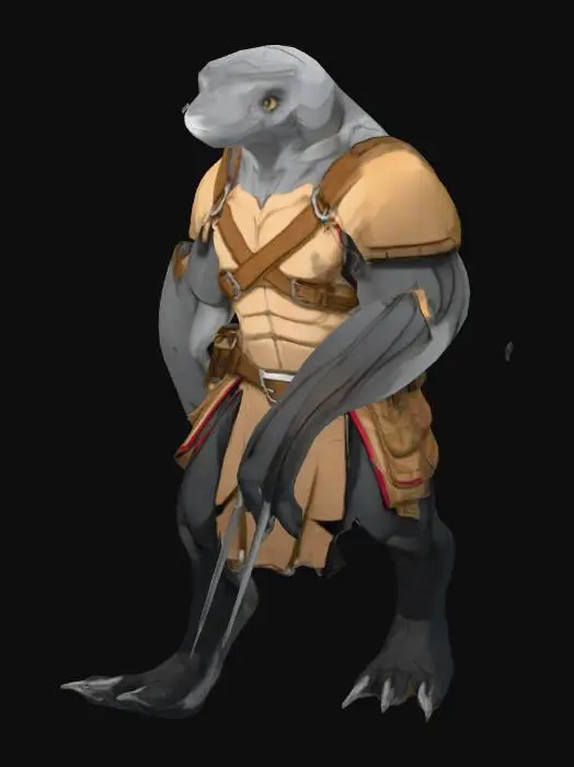 3D model for Garra feral