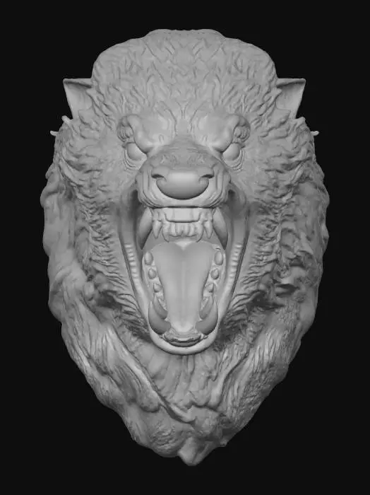 3D model for An American Werewolf in London Bust