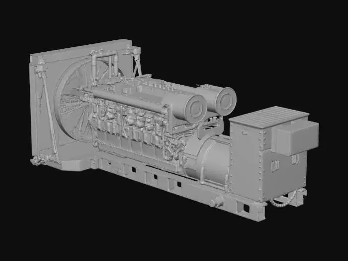 3D model for Caterpillar Generator Model