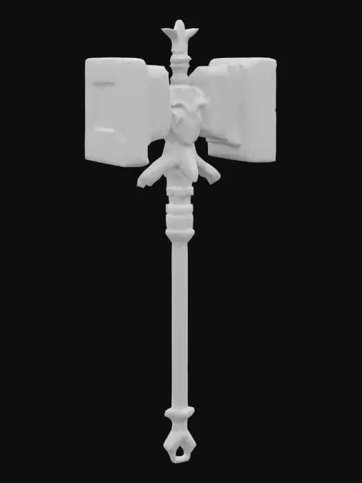 3D model for Warrior's Judgement