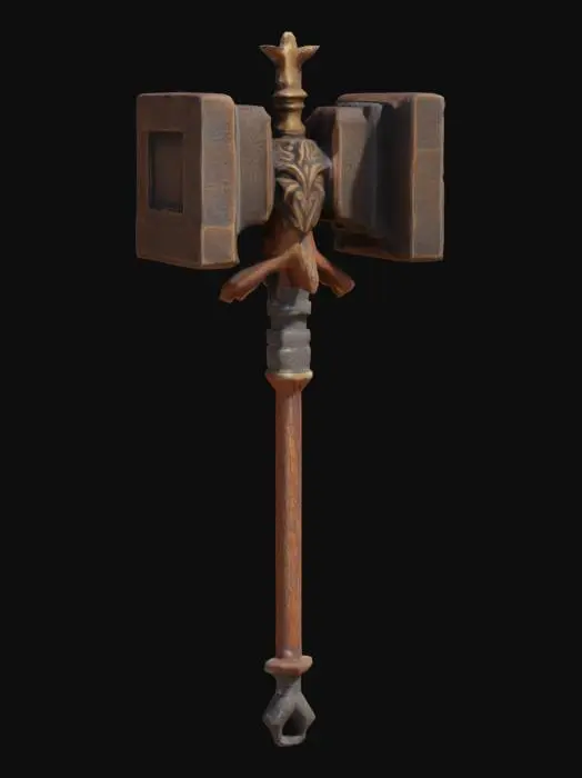 3D model for Warrior's Judgement