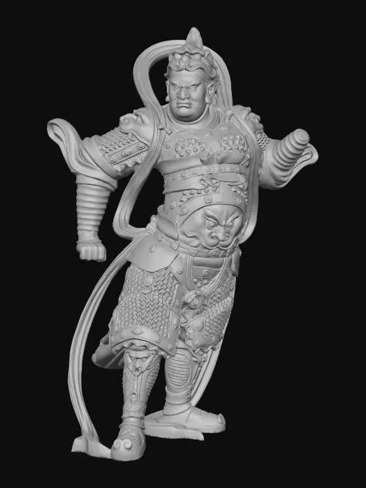 3D model for 双林寺韦陀 500K