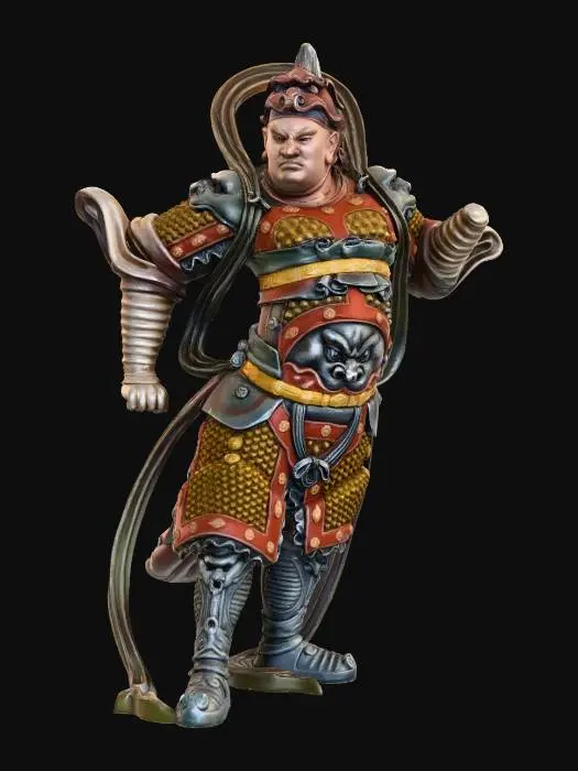 3D model for 双林寺韦陀 500K