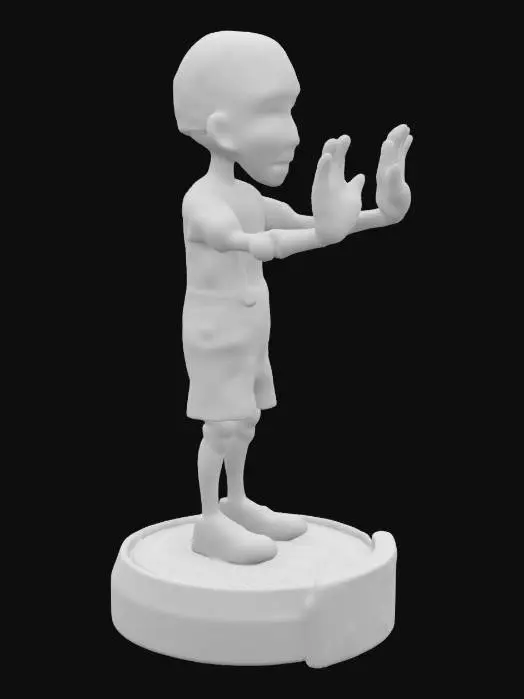 3D model for Expedition Figurine, mime