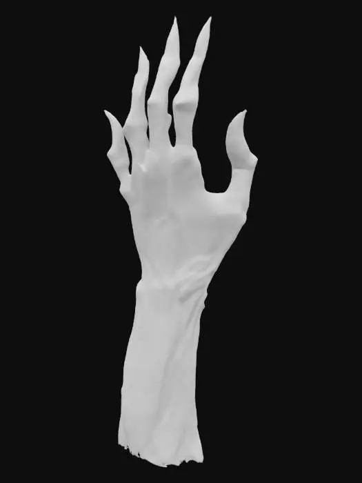 3D model for Demon hand