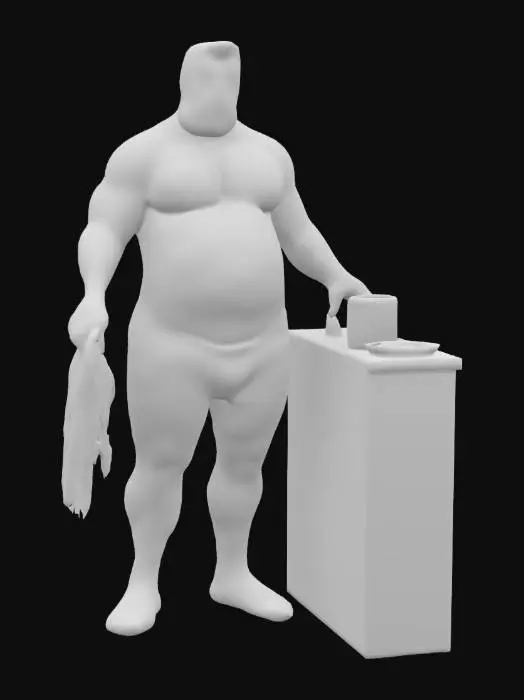 3D model for Morning Brew