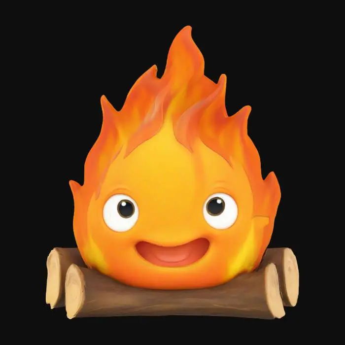 3D model for Happy Flame