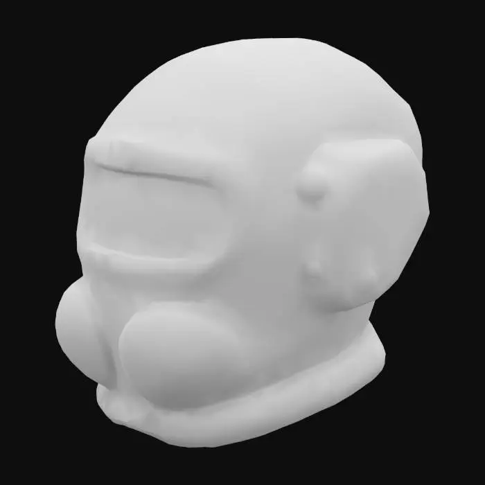 3D model for Diver's Helmet
