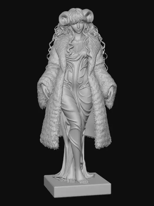 3D model for Ethereal Elegance