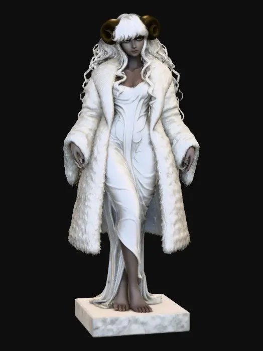 3D model for Ethereal Elegance