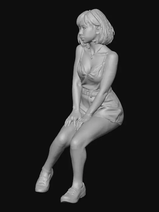 3D model for andria_squatting