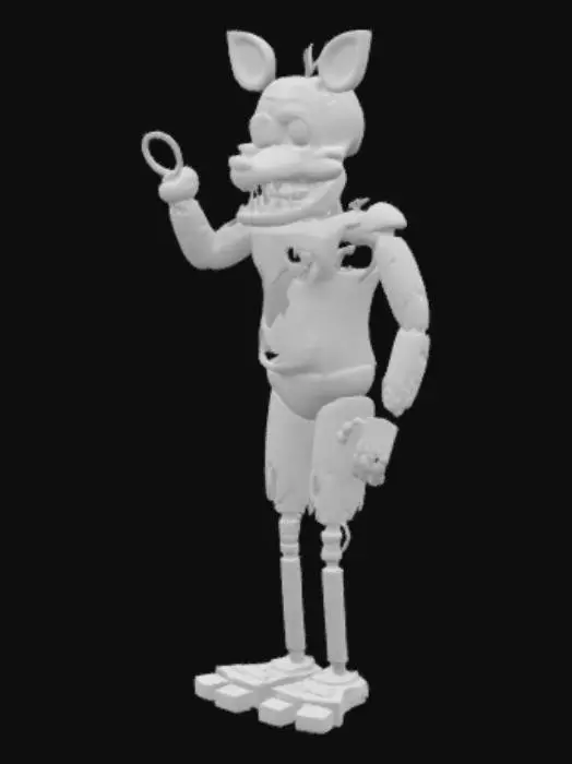 3D model for Foxy Animatronic