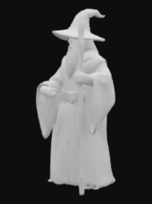 3D model for Gandalf der Graue aus herr der ringe