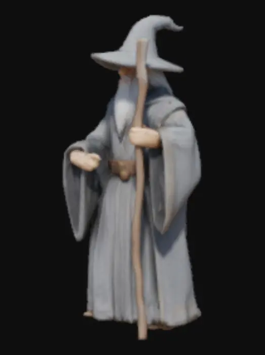 3D model for Gandalf der Graue aus herr der ringe