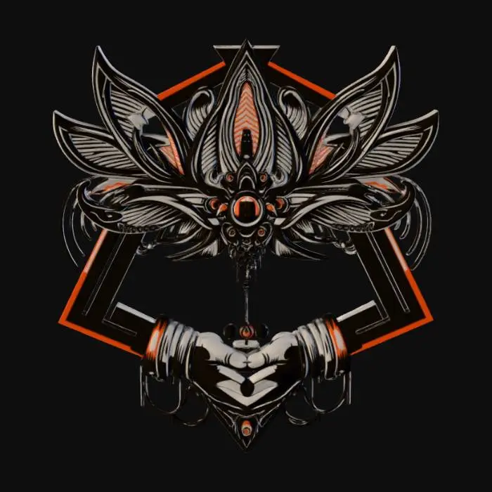 3D model for Heart of the Lotus