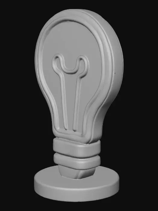 3D model for Neon Glowbulb