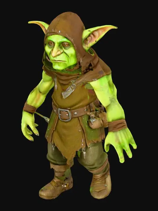 3D model for Goblin_Shaman_0822143134_texture