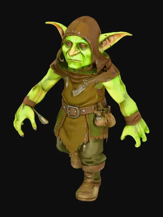 3D model for Goblin_Shaman_0822143134_texture
