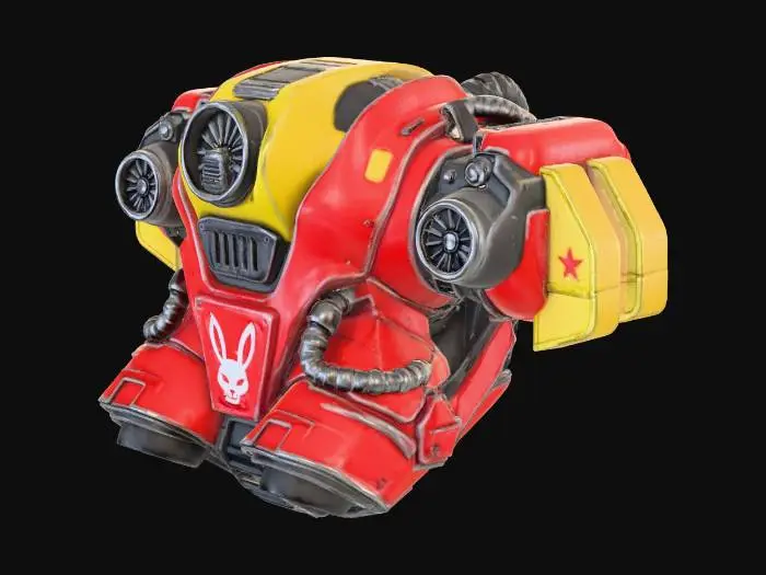 3D model for Crimson Mech Core