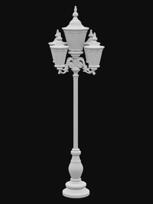 3D model for Straßenlaterne