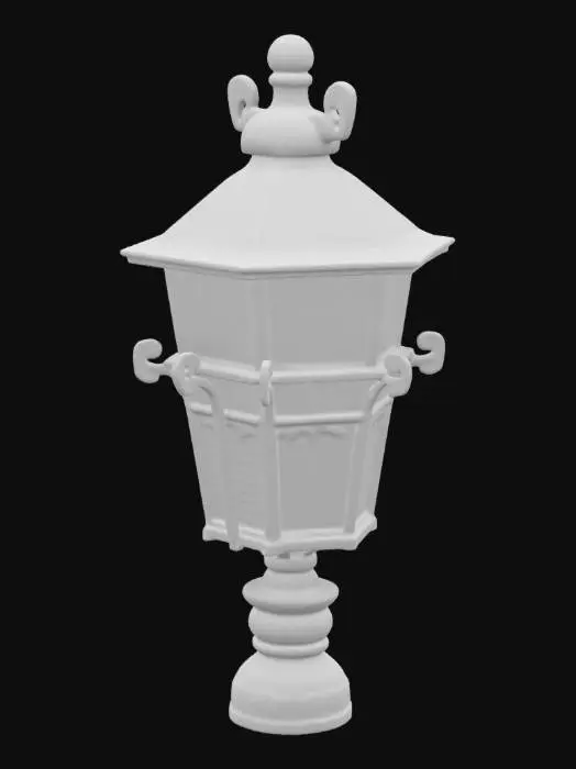 3D model for Straßenlaterne